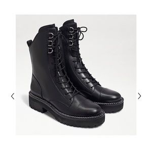 Sam Edelman Lenley Combat Boots. Size 8